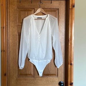 Gorgeous A&F blouson bodysuit